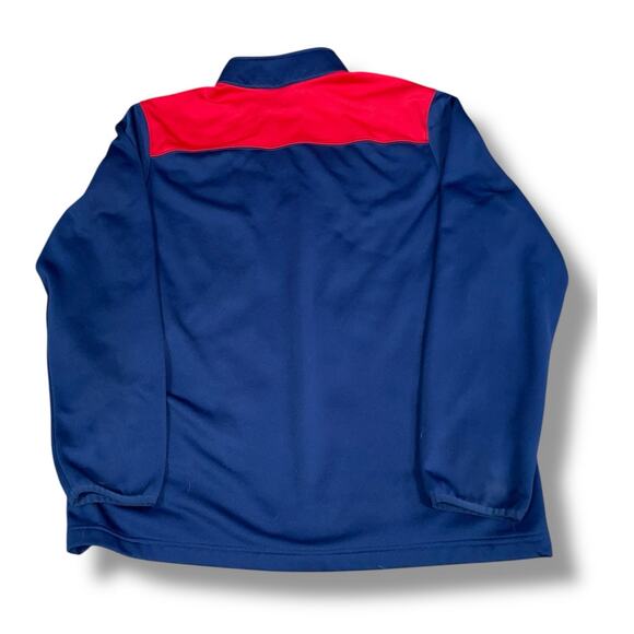 Boston Red Sox Quarter Zip Pullover Jacket Mens Large Blue MLB Genuine Baseball - Picture 5 of 9